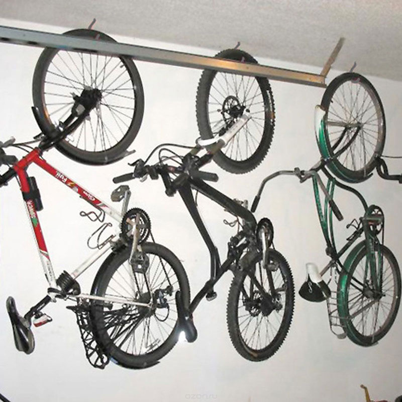 Как закрепить велосипед на стену своими руками