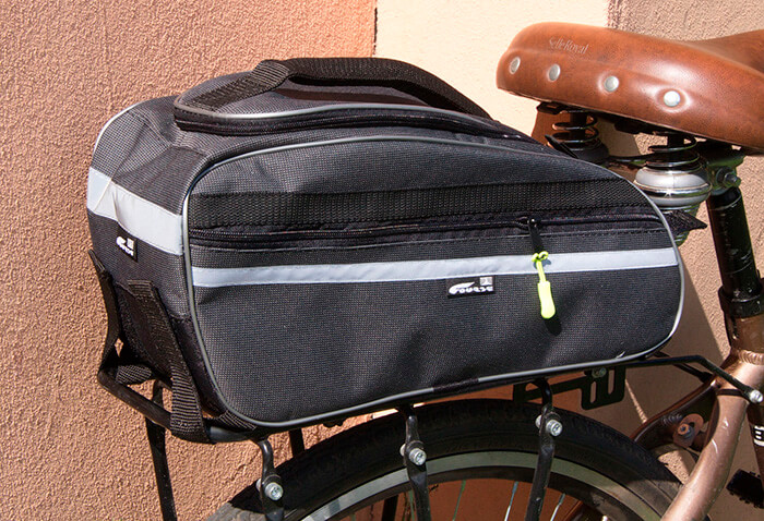 Велосипедная сумка на багажник BRAVVOS DT-001