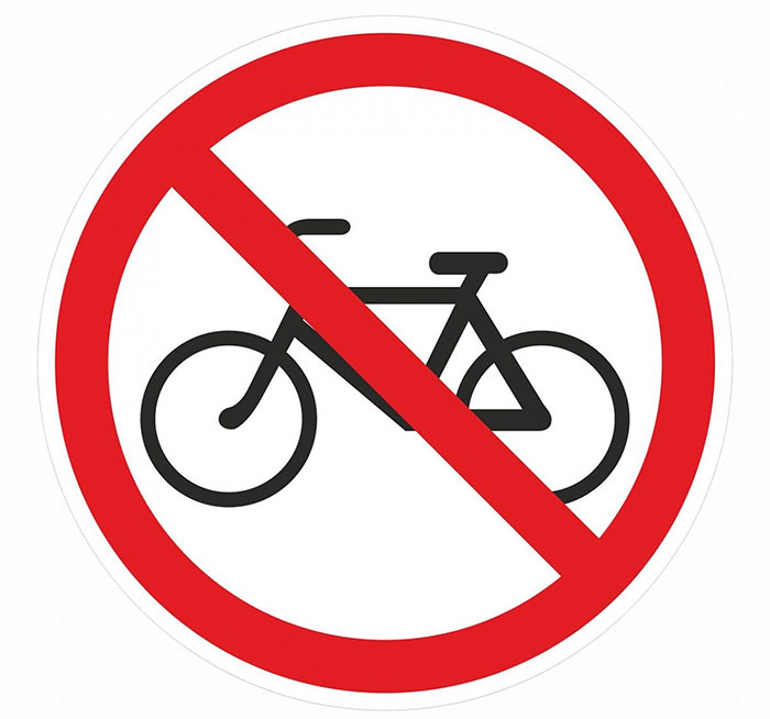 Дорожные знаки для велосипедистов
